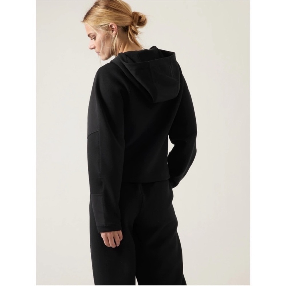 Athleta Get Set Hooded Pullover Sweatshirt NWOT Size XS Oversized - Picture 2 of 11